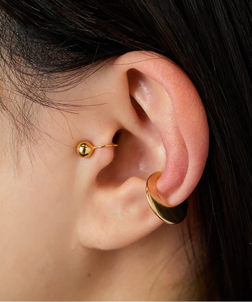 LAPUIS(ラピュイ)の「LAPUIS(ラピュイ)Tragus cuff & ear cuff set(イヤーカフ・レディース・マルチ/ゴールド・FREE)」の3枚目の写真