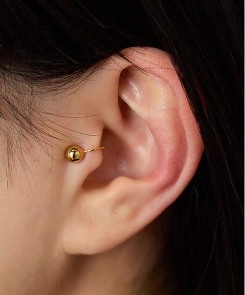 LAPUIS(ラピュイ)の「LAPUIS(ラピュイ)Tragus cuff & ear cuff set(イヤーカフ・レディース・マルチ/ゴールド・FREE)」の5枚目の写真