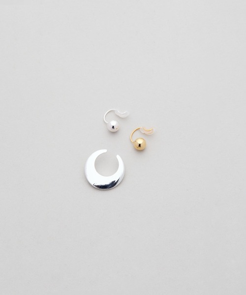 LAPUIS(ラピュイ)の「LAPUIS(ラピュイ)Tragus cuff & ear cuff set(イヤーカフ・レディース・マルチ/ゴールド・FREE)」の11枚目の写真