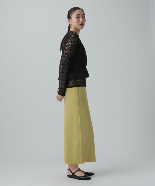 LEPSIM（レプシィム）の「レースキャミ長袖プルオーバー《2点セット》　639400（Tシャツ/カットソー・レディース・ライトグレー/ブラック/アイボリー・FREE）」の15枚目の写真