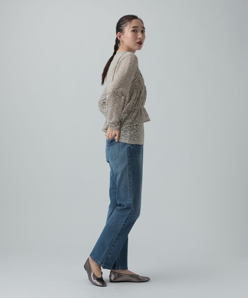 LEPSIM（レプシィム）の「レースキャミ長袖プルオーバー《2点セット》　639400（Tシャツ/カットソー・レディース・ライトグレー/ブラック/アイボリー・FREE）」の21枚目の写真