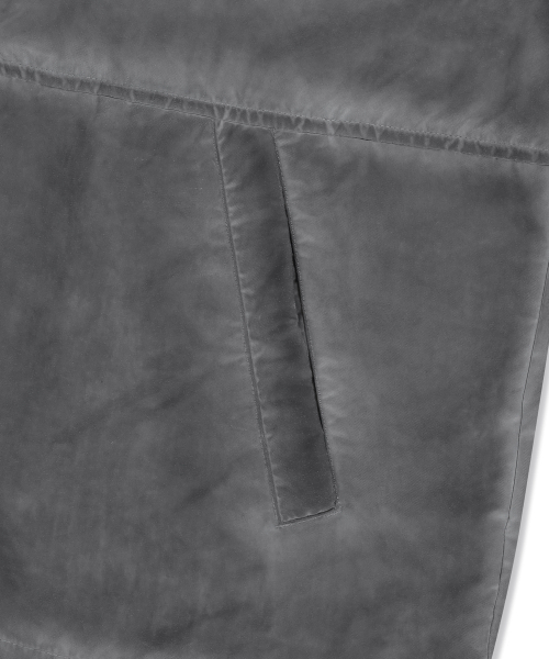 BROWNBREATH（ブラウンブレス）の「PIGMENT WASHED WINDBREAKER JACKET - CHARCOAL（その他アウター・レディース・その他・SMALL/MEDIUM/LARGE/X-LARGE）」の9枚目の写真