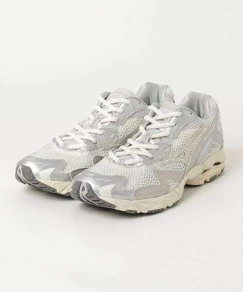 MIZUNO(ミズノ )の「WAVE RIDER 10(スニーカー・メンズ・ホワイト系その他・27.5cm/26.5cm)」の1枚目の写真