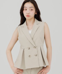 choker rib knit cardigan（チョーカーリブニットカーディガン