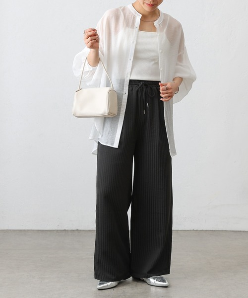 COLONY 2139（コロニートゥーワンスリーナイン）の「ストライプイージーパンツ（その他パンツ・レディース・ブラック/グレー/ネイビー・SMALL/MEDIUM/LARGE）」の22枚目の写真