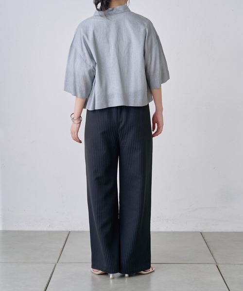 COLONY 2139（コロニートゥーワンスリーナイン）の「ストライプイージーパンツ（その他パンツ・レディース・ブラック/グレー/ネイビー・SMALL/MEDIUM/LARGE）」の19枚目の写真