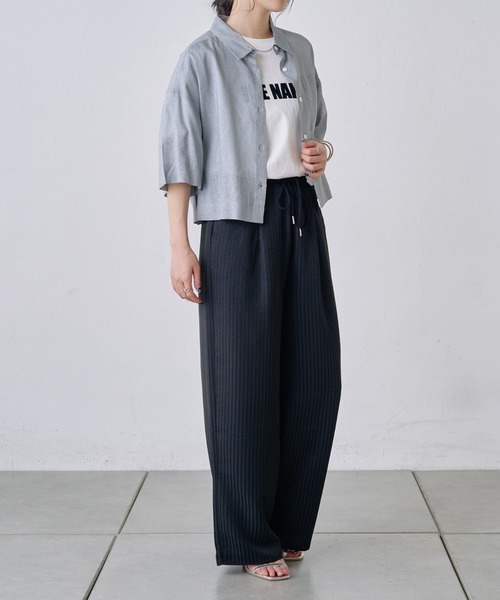 COLONY 2139（コロニートゥーワンスリーナイン）の「ストライプイージーパンツ（その他パンツ・レディース・ブラック/グレー/ネイビー・SMALL/MEDIUM/LARGE）」の20枚目の写真