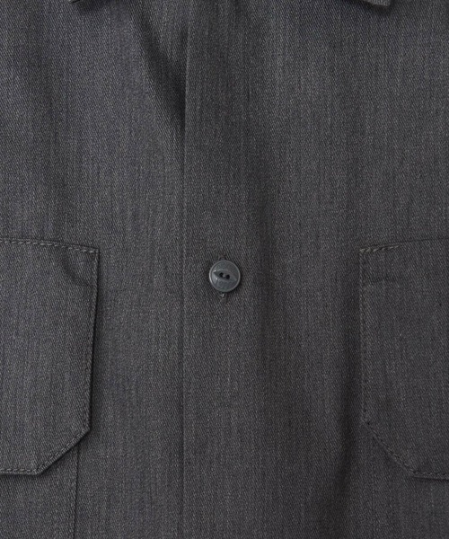 Dickies（ディッキーズ）の「Dickies/ディッキーズ G.W.C ショートスリーブワークシャツ/Tシャツ/半袖（シャツ/ブラウス・メンズ・ヘザーグレー/ベージュ・MEDIUM/LARGE/X-LARGE）」の10枚目の写真