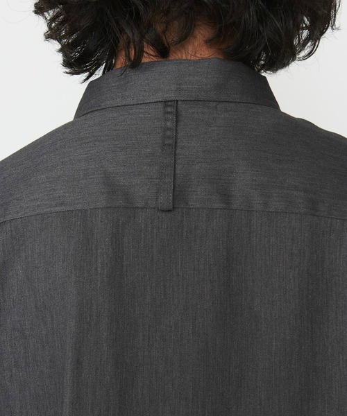 Dickies（ディッキーズ）の「Dickies/ディッキーズ G.W.C ショートスリーブワークシャツ/Tシャツ/半袖（シャツ/ブラウス・メンズ・ヘザーグレー/ベージュ・MEDIUM/LARGE/X-LARGE）」の13枚目の写真