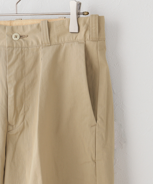 Lee(リー)の「ウォッシャブル / Lee / リー CHETOPA WIDE TOROUSER(チノパンツ・レディース・ベージュ/ブラック・SMALL/MEDIUM)」の9枚目の写真