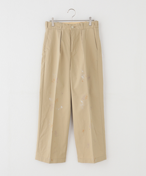 Lee(リー)の「ウォッシャブル / Lee / リー CHETOPA WIDE TOROUSER(チノパンツ・レディース・ベージュ/ブラック・SMALL/MEDIUM)」の4枚目の写真