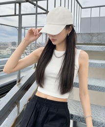 NYLAUS（ナイラス）の「【SG】【冷感-17℃】 接触冷感 UVカット ロングバイザーキャップ 帽子 日傘生地（キャップ）」