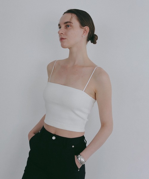 BACK OPEN SHORT CAMISOLE（キャミソール）｜MANOF（マノフ）の