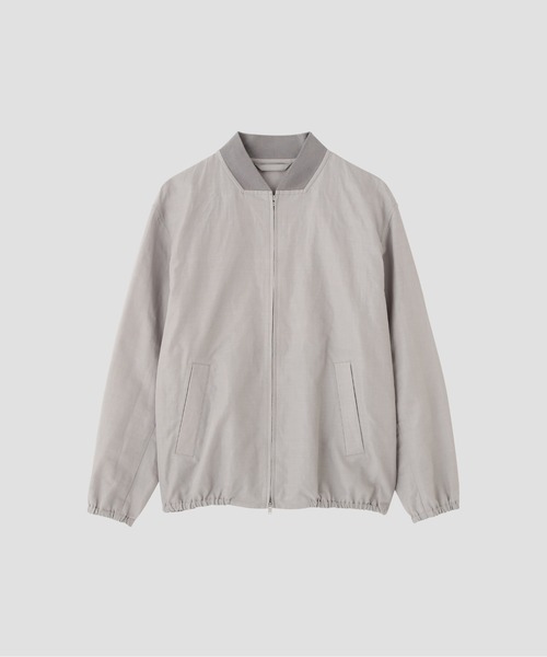 MARGARET HOWELL(マーガレットハウエル)の「COTTON RAMIE POPLIN(ブルゾン・メンズ・グレー・SMALL/MEDIUM/LARGE)」の4枚目の写真