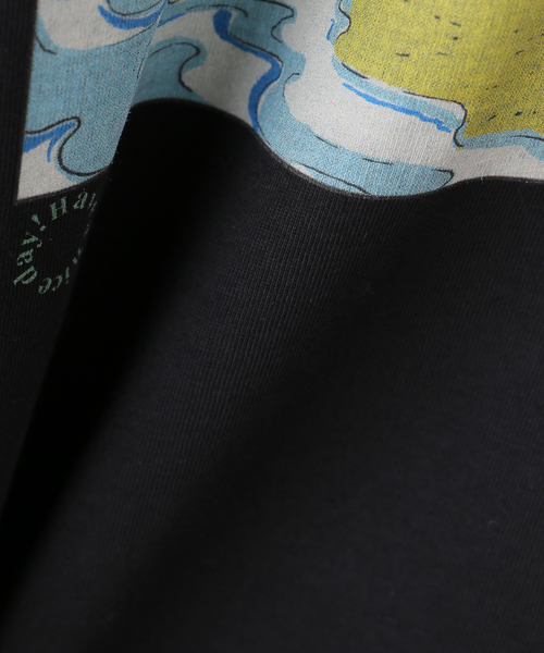 GANNI（ガニー）の「GANNI / ガニー Basic Cotton Jersey Bear Comic Teddy（Tシャツ/カットソー・レディース・チャコールグレー・SMALL/X-SMALL）」の6枚目の写真