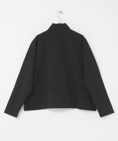 かぐれ（カグレ）の「ハーフボタンプルオーバー（Tシャツ/カットソー・レディース・ブラック/ナチュラル・FREE）」の17枚目の写真