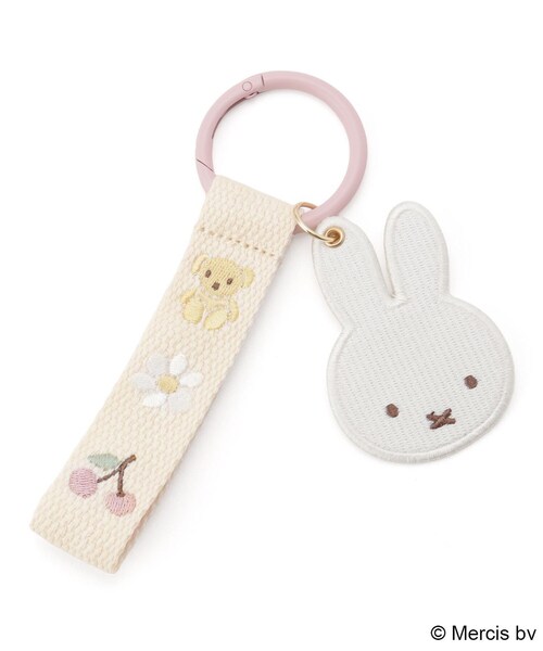 Dick Bruna miffy ワッペンチャーム フェイス（その他雑貨）｜one