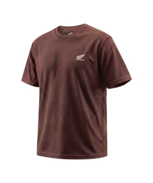 H-Tech Air Layer System Waffle Short Sleeve Burgundy