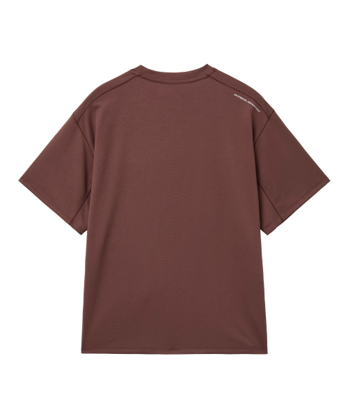 PHYPS MOTORCYCLE（フィップスモーターサイクル）の「H-Tech Air Layer System Waffle Short Sleeve Burgundy（Tシャツ/カットソー・レディース・その他・SMALL/MEDIUM/LARGE/X-LARGE）」の4枚目の写真