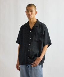 Saturdays NYC | Hester Dot Print Open Collar SS Shirt(シャツ/ブラウス)