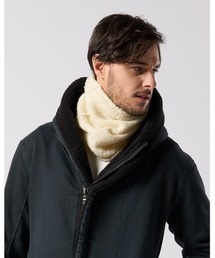 wjk | fancy yarn knit snood(ネックウォーマー/スヌード)