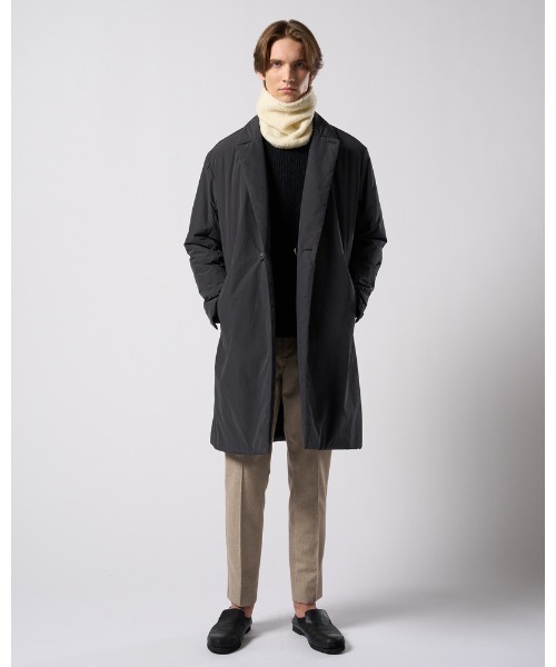 wjk（ダヴルジェイケイ）の「fancy yarn knit snood（ネックウォーマー/スヌード・メンズ・ブラック/ホワイト/チャコールグレー・FREE）」の18枚目の写真