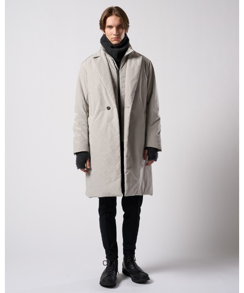 wjk（ダヴルジェイケイ）の「fancy yarn knit snood（ネックウォーマー/スヌード・メンズ・ブラック/ホワイト/チャコールグレー・FREE）」の20枚目の写真