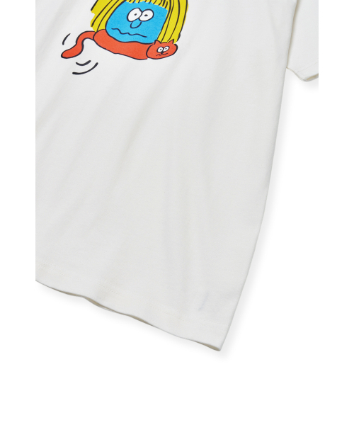 THE SCOT WRECK(ザ スコットレック)の「CAT MUFFLER(Tシャツ/カットソー・メンズ・アイボリー・MD/X-LARGE/LG/SM)」の4枚目の写真