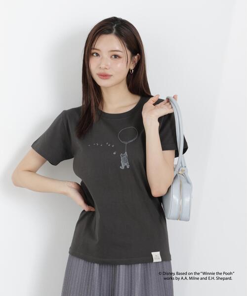 PROPORTION BODY DRESSING(プロポーションボディドレッシング)の「フロントプリントTシャツ(Tシャツ/カットソー・レディース・ホワイト/ピンク・FREE)」の4枚目の写真