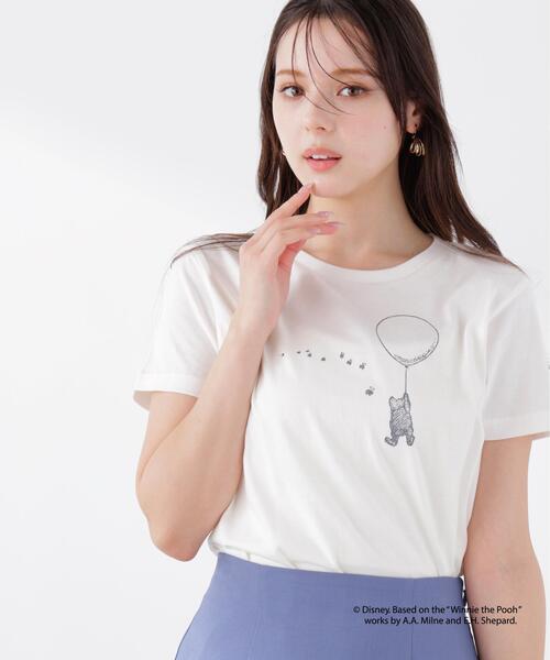PROPORTION BODY DRESSING(プロポーションボディドレッシング)の「フロントプリントTシャツ(Tシャツ/カットソー・レディース・ホワイト/ピンク・FREE)」の16枚目の写真
