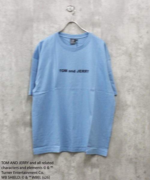 Tom&Jerry(トムアンドジェリー)の「【TOM&JERRY/トム&ジェリー】プリント オーバーサイズ 半袖Tシャツ(Tシャツ/カットソー・メンズ・ホワイト系その他/ダークグリーン/ブルー/オフホワイト/ブラック/オレンジ/チャコール/ネイビー・L/XL/M)」の17枚目の写真