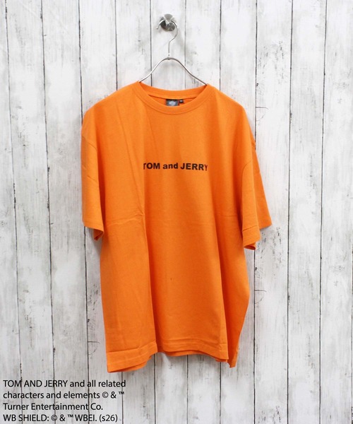 Tom&Jerry(トムアンドジェリー)の「【TOM&JERRY/トム&ジェリー】プリント オーバーサイズ 半袖Tシャツ(Tシャツ/カットソー・メンズ・ホワイト系その他/ダークグリーン/ブルー/オフホワイト/ブラック/オレンジ/チャコール/ネイビー・L/XL/M)」の9枚目の写真