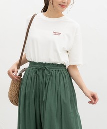 【ＵＶカット】こだわり綿刺繍ゆるＴ