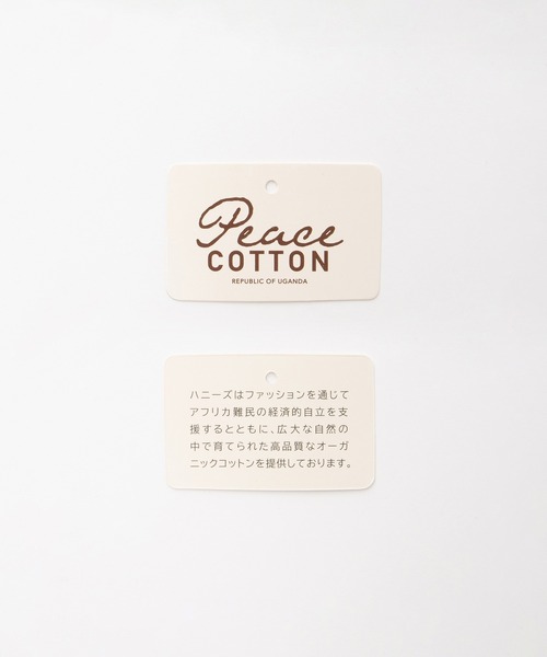 Honeys(ハニーズ)の「【UVカット】こだわり綿刺繍ゆるT(Tシャツ/カットソー・レディース・ネイビー/グリーン/ホワイト×レッド/ブラック/ホワイト系その他2・L/LL/M/S)」の7枚目の写真