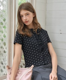ドットフリルCDトップス/Polka Dot Frill CD Top