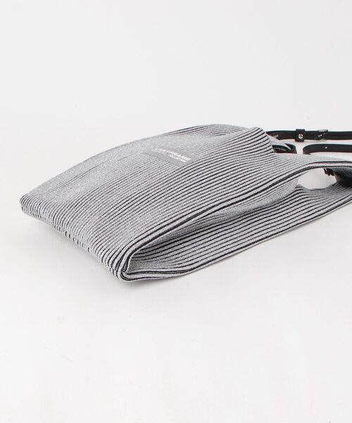 LASTFRAME（ラストフレーム）の「【LASTFRAME】KYOTO METALLIC MARKET BAG SMALL（ハンドバッグ・メンズ・ブラック・FREE）」の3枚目の写真