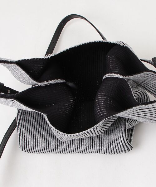 LASTFRAME（ラストフレーム）の「【LASTFRAME】KYOTO METALLIC MARKET BAG SMALL（ハンドバッグ・メンズ・ブラック・FREE）」の4枚目の写真
