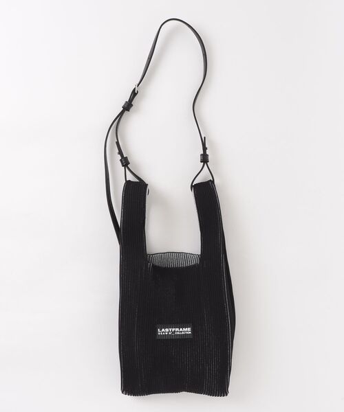 LASTFRAME(ラストフレーム)の「【LASTFRAME】KYOTO METALLIC MARKET BAG SMALL(ハンドバッグ・メンズ・ブラック/シルバー・FREE)」の15枚目の写真