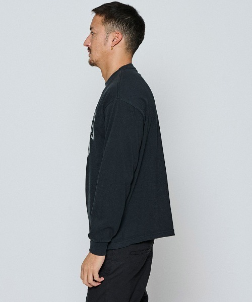 ACANTHUS(アカンサス)の「mlt5697-Shadow College Logo L-S Tee ロングスリーブTシャツ(MA2661)(Tシャツ/カットソー・メンズ・ブラック/ネイビー/グレー/ホワイト・XL/L/M/S)」の14枚目の写真