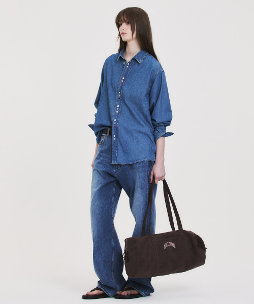 NOHANT(ノアン)の「WESTERN BUTTON DENIM SHIRT MID BLUE(シャツ/ブラウス・メンズ・ブルー・MEDIUM/SMALL/LARGE)」の4枚目の写真