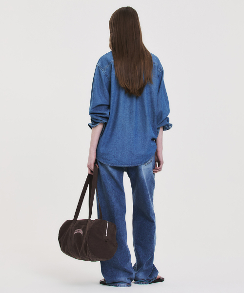 NOHANT(ノアン)の「WESTERN BUTTON DENIM SHIRT MID BLUE(シャツ/ブラウス・メンズ・ブルー・MEDIUM/SMALL/LARGE)」の5枚目の写真