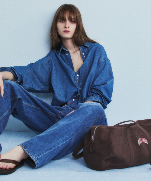 NOHANT(ノアン)の「WESTERN BUTTON DENIM SHIRT MID BLUE(シャツ/ブラウス・メンズ・ブルー・MEDIUM/SMALL/LARGE)」の7枚目の写真