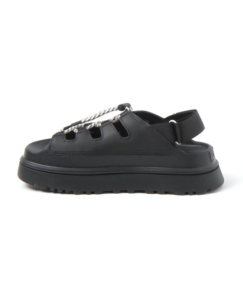 UGG(アグ)の「【UGG(アグ)】GG TOGGLE(WOMENS)(サンダル・レディース・ブラック/ベージュ・MEDIUM/SMALL)」の3枚目の写真