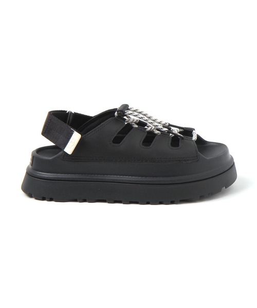 UGG(アグ)の「【UGG(アグ)】GG TOGGLE(WOMENS)(サンダル・レディース・ブラック/ベージュ・MEDIUM/SMALL)」の4枚目の写真