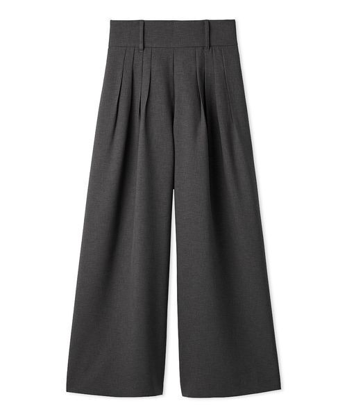 FRAY I.D(フレイアイディー)の「ハイウエストタックワイドパンツ/ウォッシャブル(その他パンツ・レディース・グレー/ブルー/アイボリー・0/1)」の16枚目の写真