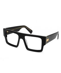 9five（ナインファイブ）の「【9FIVE】 9FIVE DIEGO Black & 24K Gold Clear Lens Glasses（サングラス）」