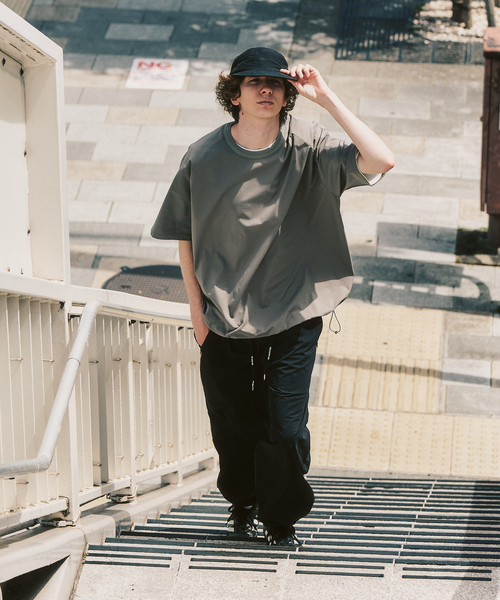 417 EDIFICE(フォーワンセブンエディフィス)の「【FREE MOTION LIGHT】ラグランTシャツ(Tシャツ/カットソー・メンズ・カーキ/ブラック/ブラウン・X-LARGE/LARGE/MEDIUM)」の15枚目の写真