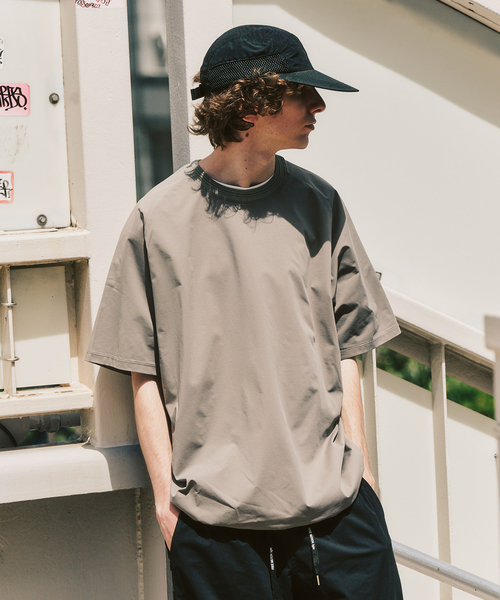 417 EDIFICE(フォーワンセブンエディフィス)の「【FREE MOTION LIGHT】ラグランTシャツ(Tシャツ/カットソー・メンズ・カーキ/ブラック/ブラウン・X-LARGE/LARGE/MEDIUM)」の18枚目の写真