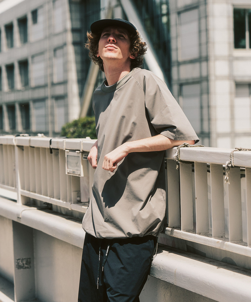 417 EDIFICE(フォーワンセブンエディフィス)の「【FREE MOTION LIGHT】ラグランTシャツ(Tシャツ/カットソー・メンズ・カーキ/ブラック/ブラウン・X-LARGE/LARGE/MEDIUM)」の21枚目の写真