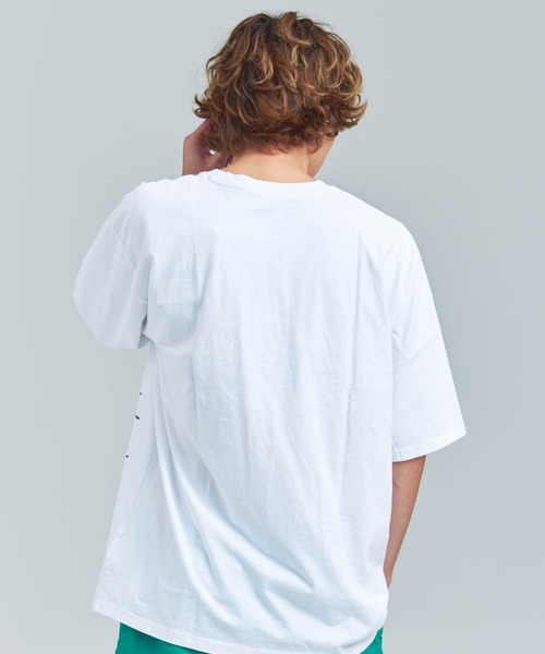 PEANUTS（ピーナッツ）の「JOHNBULL-PEANUTS BUDDY T（Tシャツ/カットソー・メンズ・ホワイト/ブラック・M/L）」の12枚目の写真